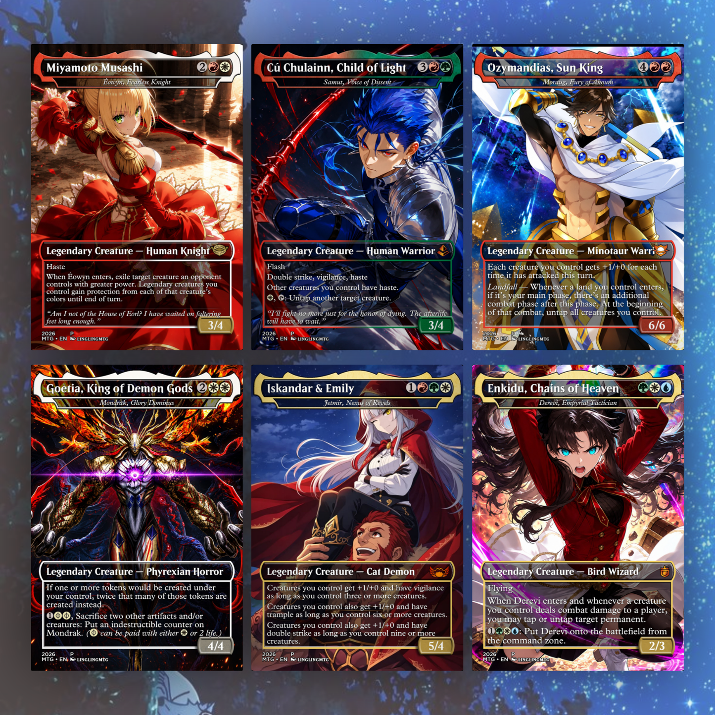 Fate MTG Proxy Commander Deck