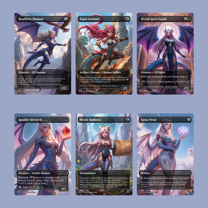 Dragon Chibi MTG Proxy Commander Deck