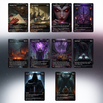 The Lantern of Lost Souls MTG Proxy Commander Deck
