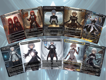 YoRHa Core MTG Proxy Commander Deck