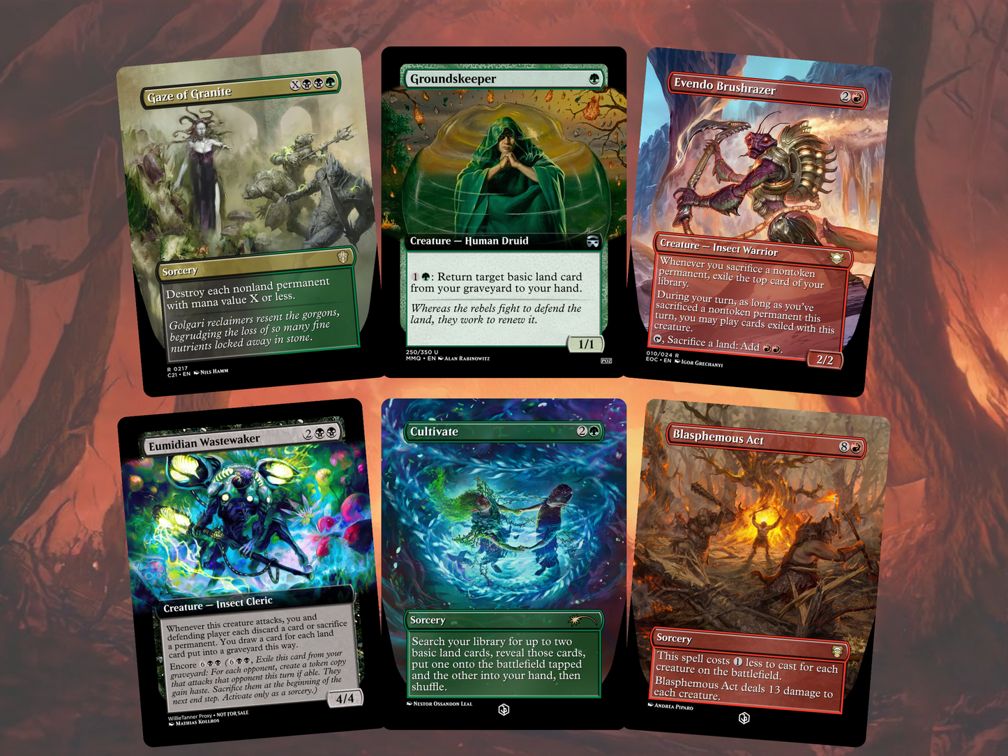 World Shaper MTG Proxy Commander Deck