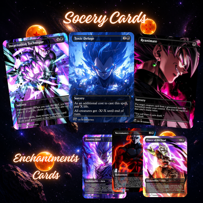 Dragonball Super  MTG Proxy Commander Deck