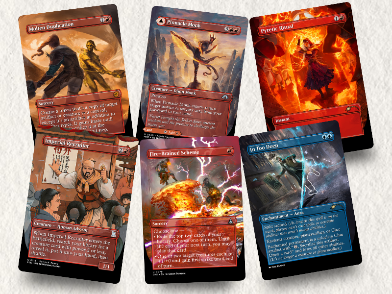 Krark Sakashima Storm MTG Proxy Commander Deck