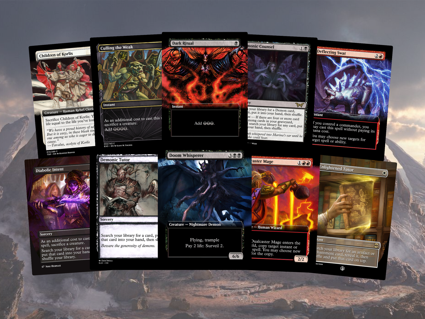 B.A.D Kaalia MTG Proxy Commander Deck