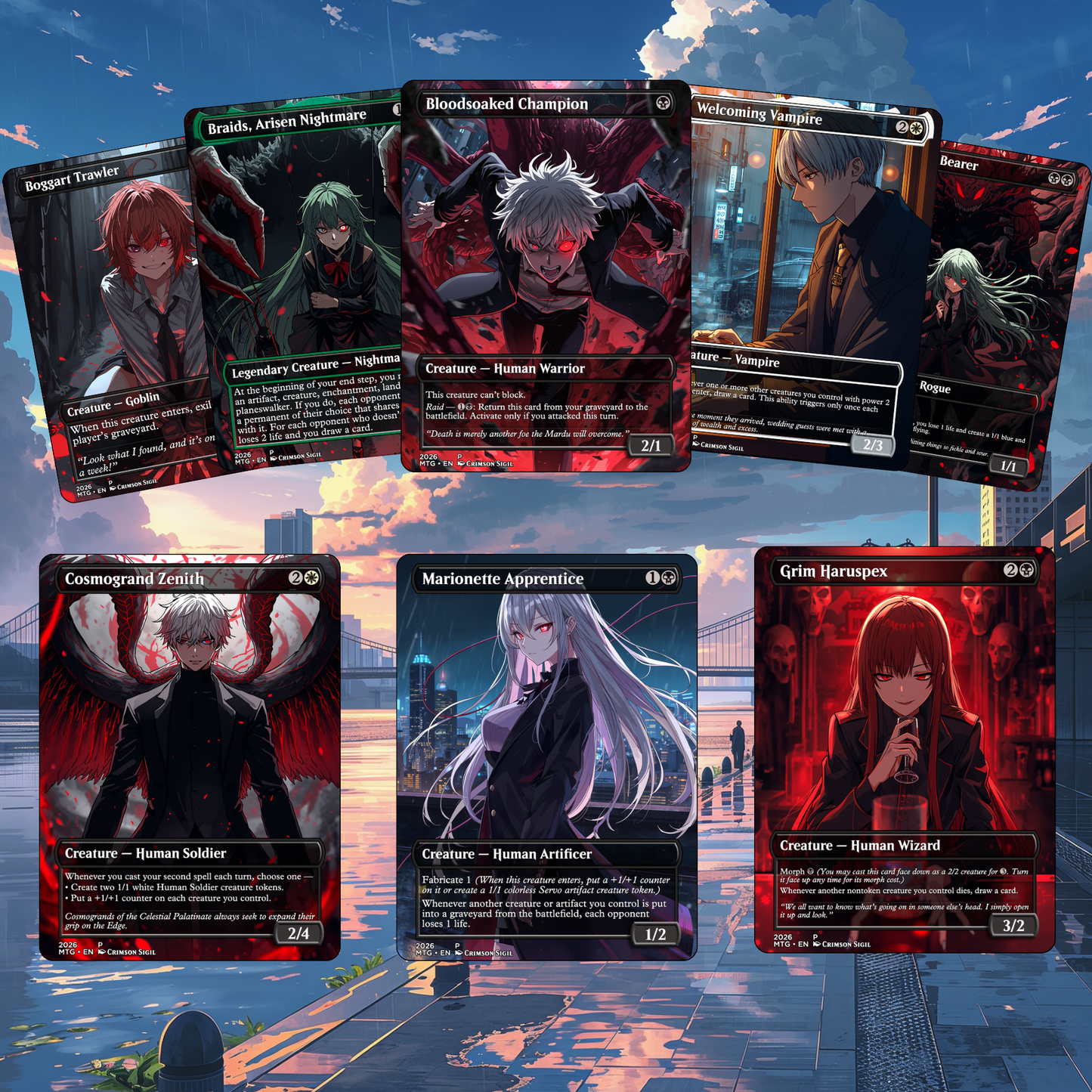 Tokyo Ghoul MTG Proxy Commander Deck