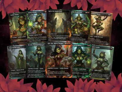 Goblin Tribal MTG Proxy Commander Deck