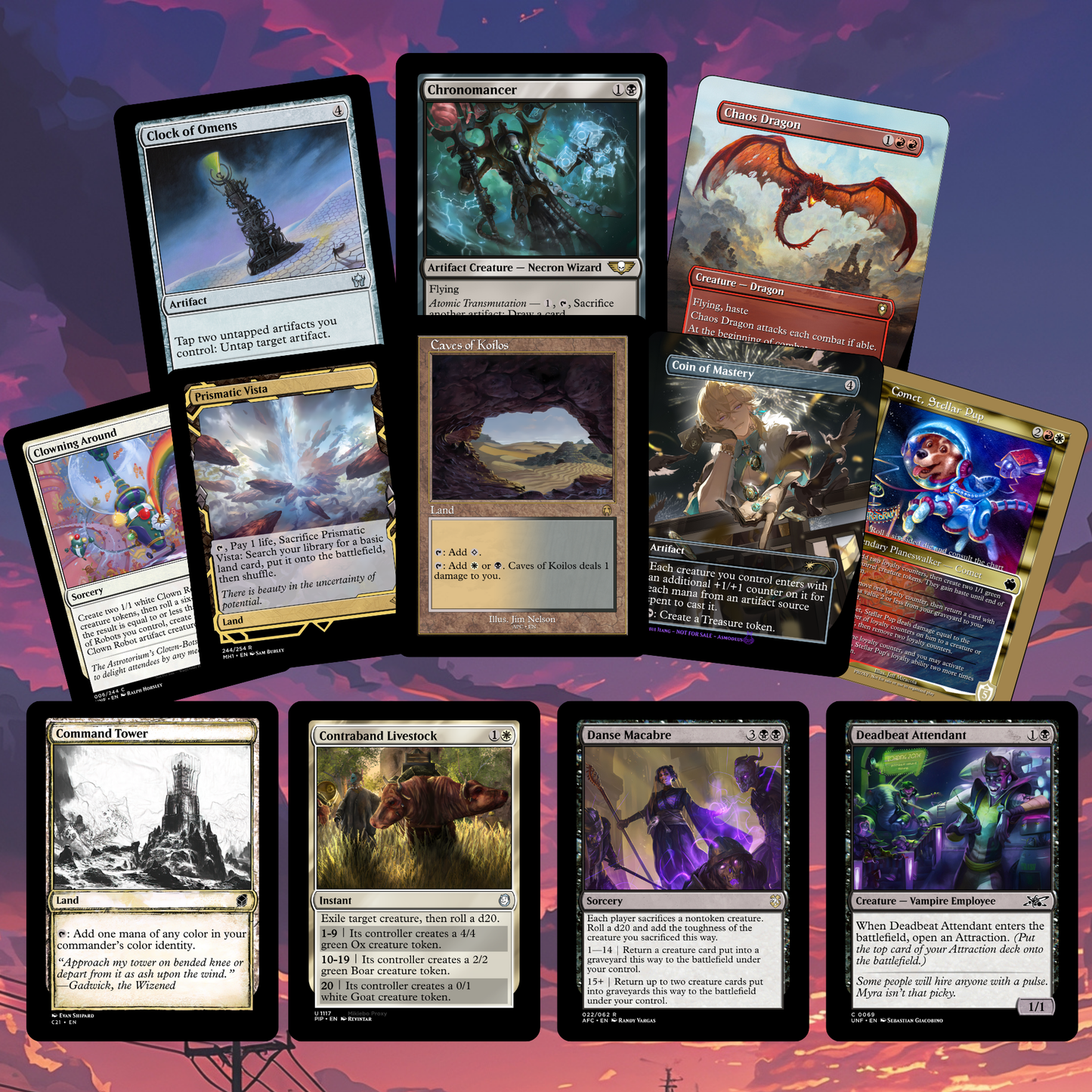 Iron Dominion MTG Proxy Commander Deck