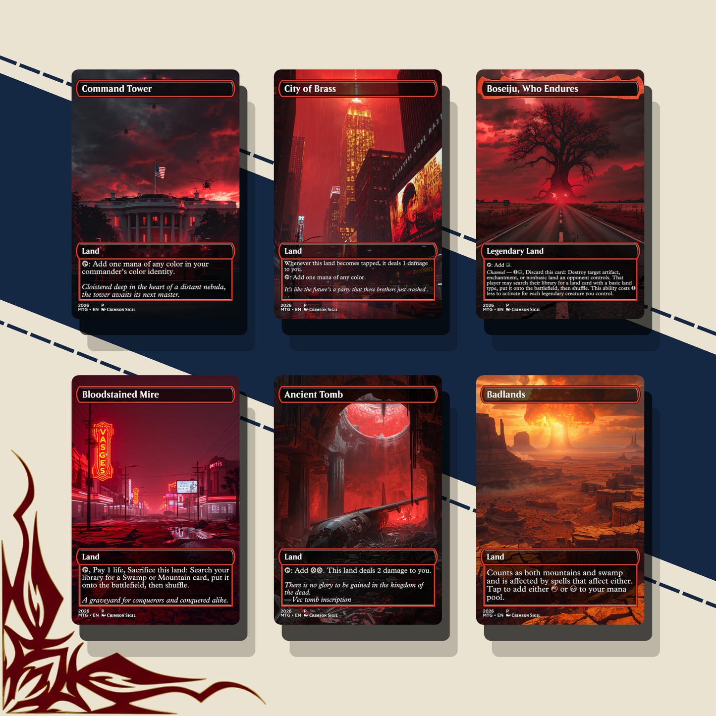 President Leadership & Unity MTG Proxy Commander Deck