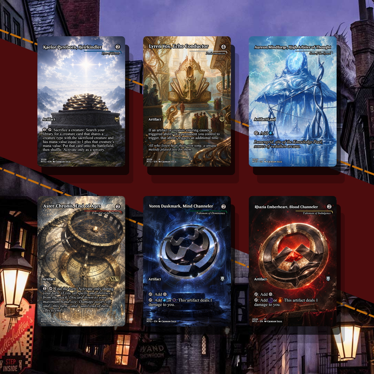 Harry Potter MTG Proxy Commander Deck