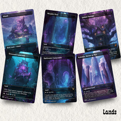 Alela Fearies MTG Proxy Commander Deck
