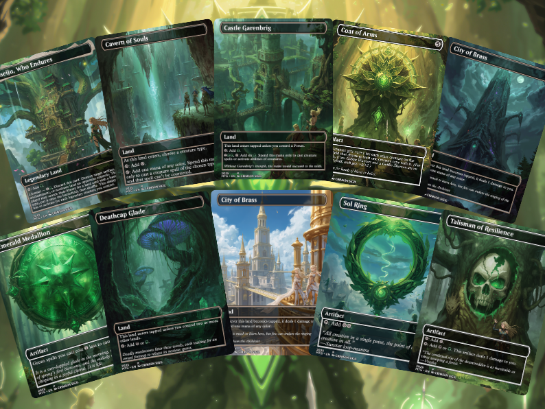 Lathril Elves MTG Proxy Commander Deck