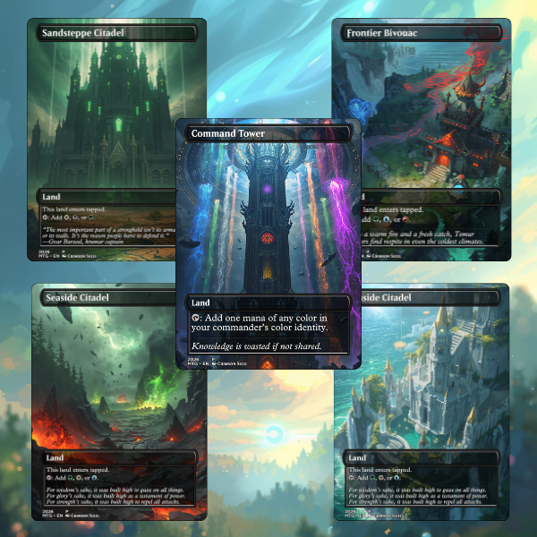 Arcane Elemental Nexus MTG Proxy Commander Deck