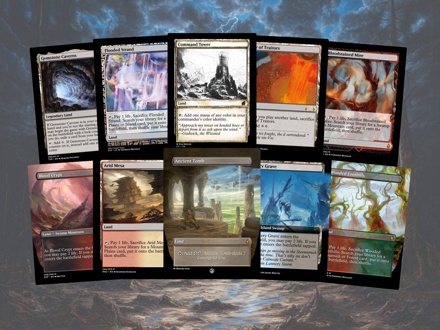 Rograkh Silas Storm Combo MTG Proxy Commander Deck