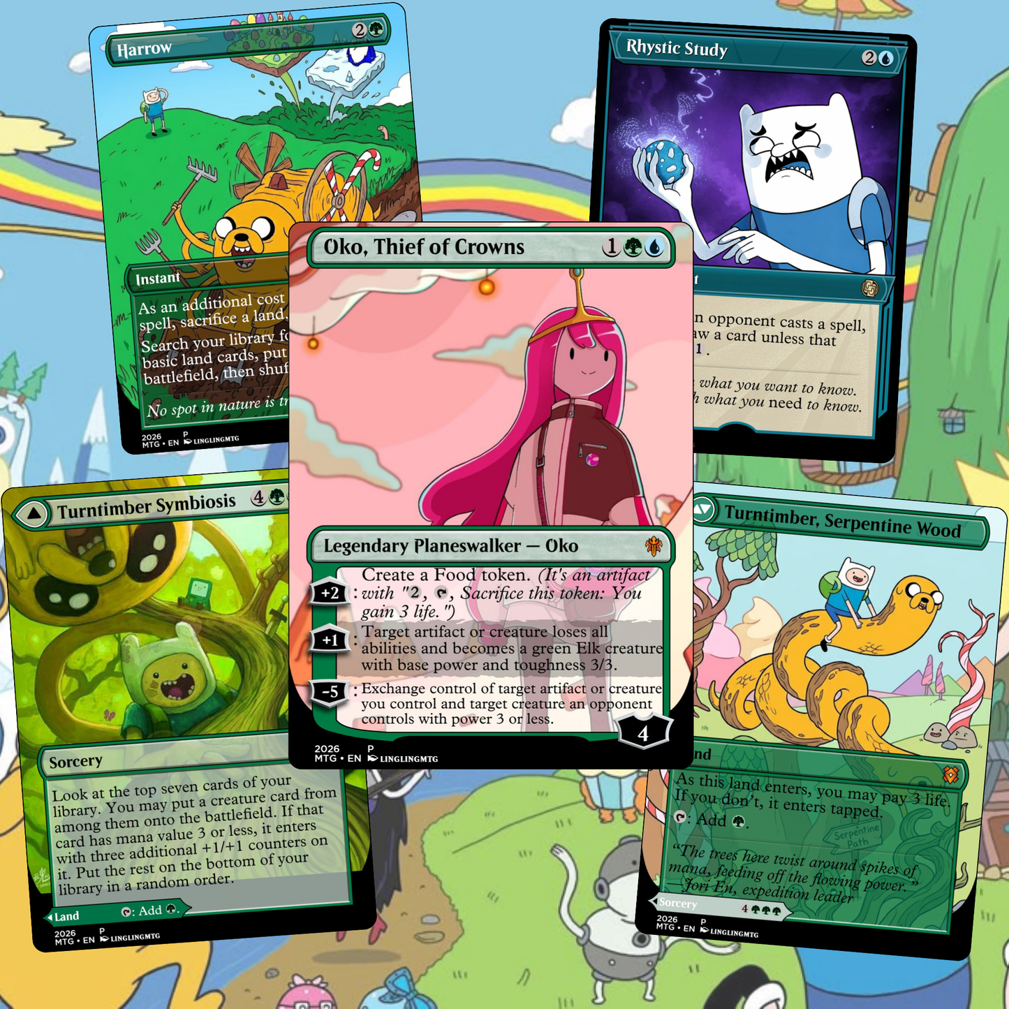 Adventure Time Commander Deck