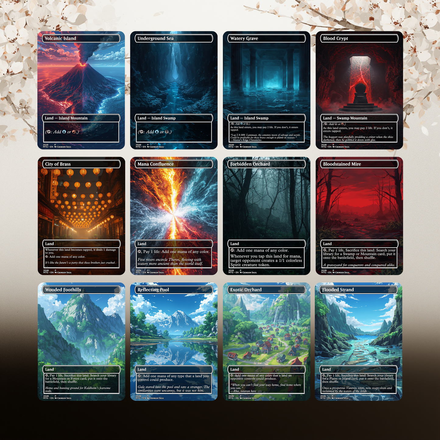 Demon Slayer Dominion MTG Proxy Commander Deck