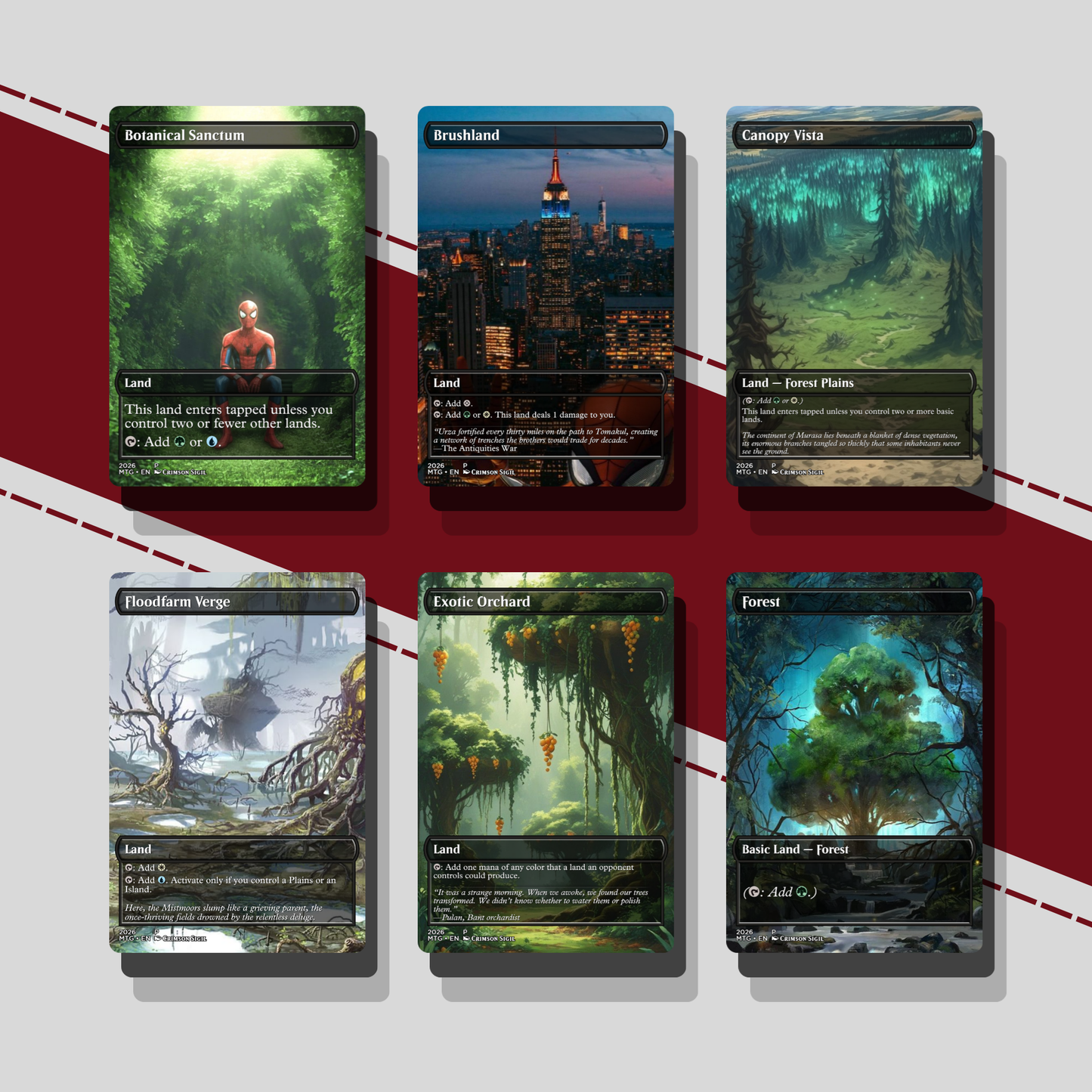 Spider-Man MTG Proxy Commander Deck