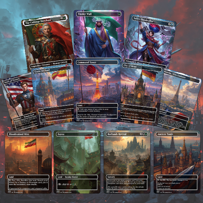 Council of War Kings MTG Proxy Commander Deck