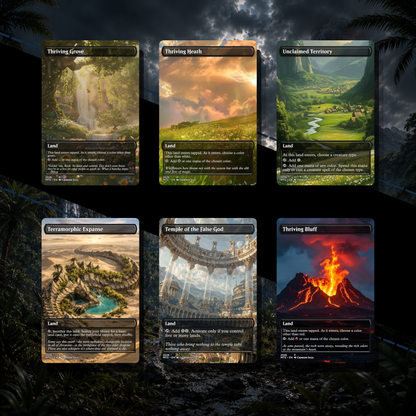 Dinosaur Kingdom MTG Proxy Commander Deck