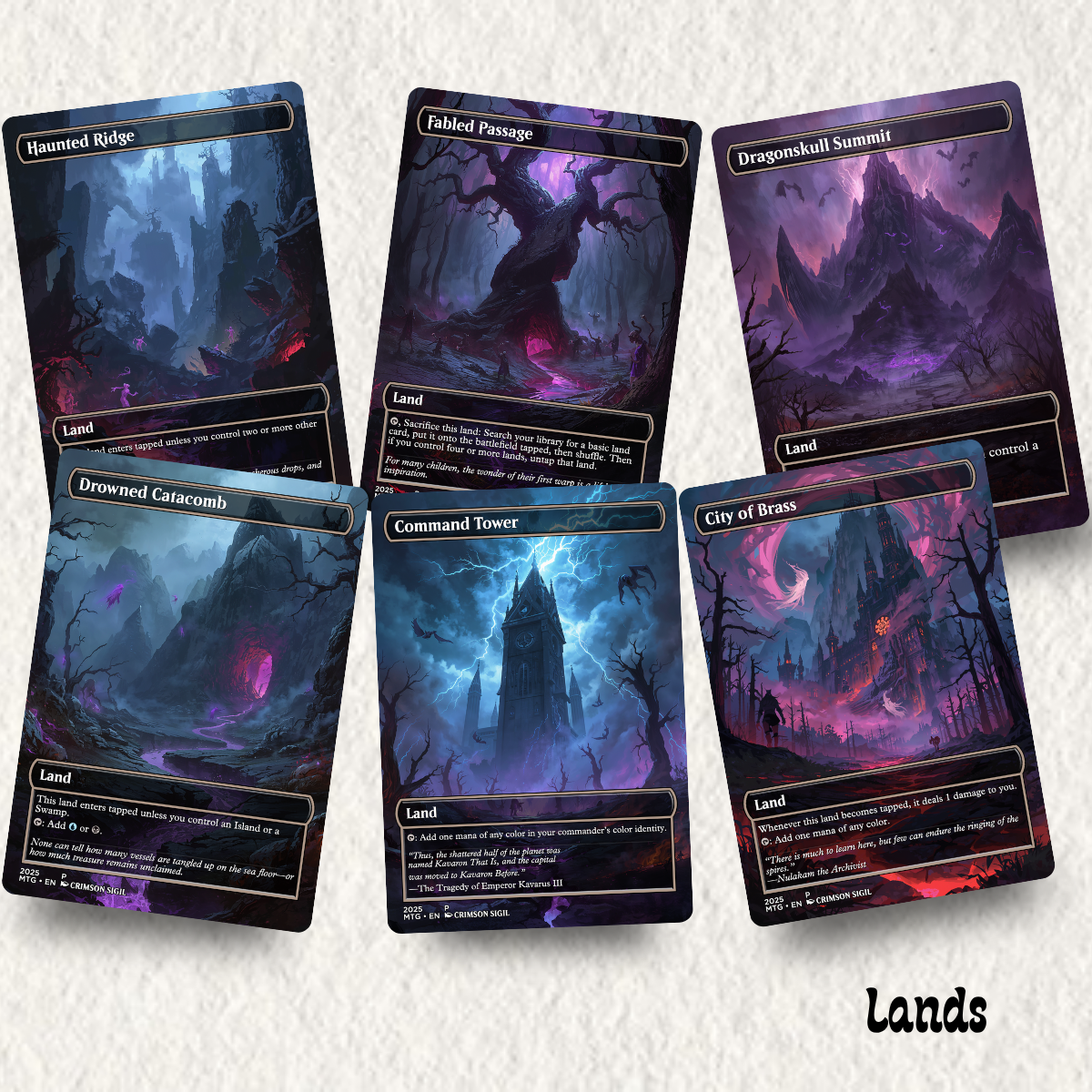 Curse Tribal MTG Proxy Commander Deck