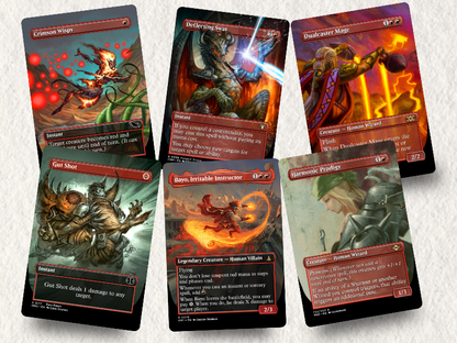 Krark Sakashima Storm MTG Proxy Commander Deck
