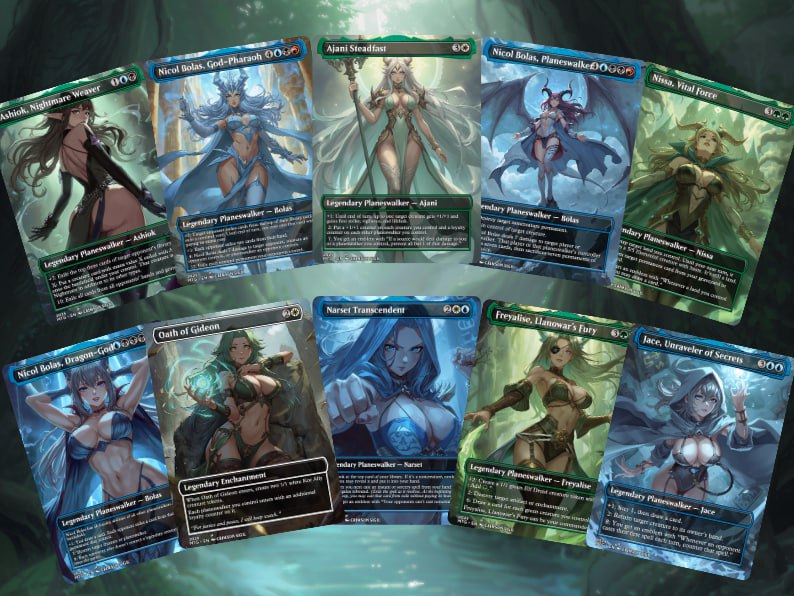 Esika Superfriends Angels MTG Proxy Commander Deck