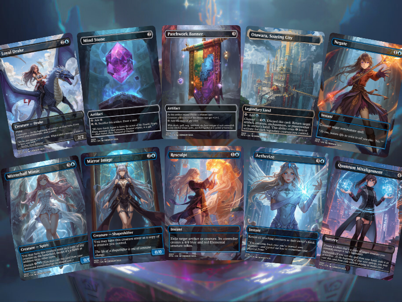 Cynette Jelly Drift MTG Proxy Commander Deck