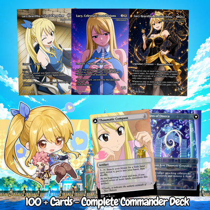 Fairy Tail MTG Proxy Commander Deck