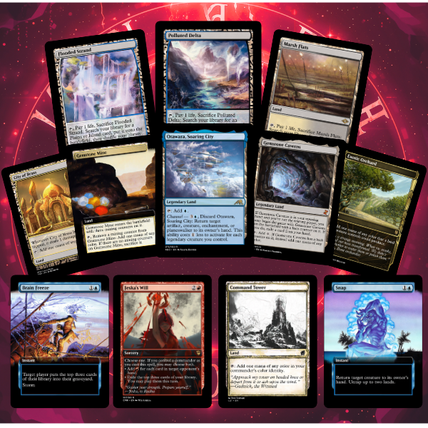 Crimson Velocity Storm MTG Proxy Commander Deck