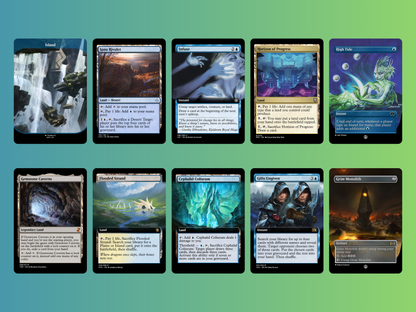 Twitch Control MTG Proxy Commander Deck