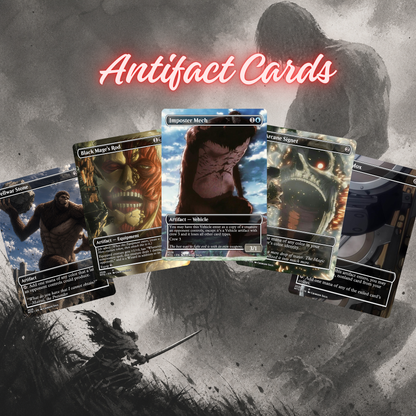 Attack on Titan MTG Proxy Commander Deck