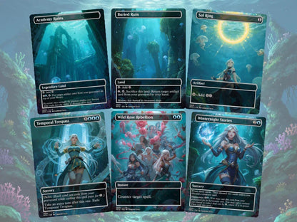 Deepsea Saboteur MTG Proxy Commander Deck