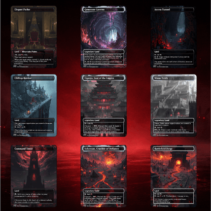 Arabella-Crimson Doll Queen MTG Proxy Commander Deck featuring high-quality mtg proxies and magic proxies.