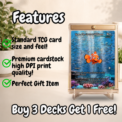 Finding Nemo MTG Proxy Commander Deck