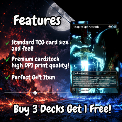 Blade Maiden MTG Proxy Commander Deck