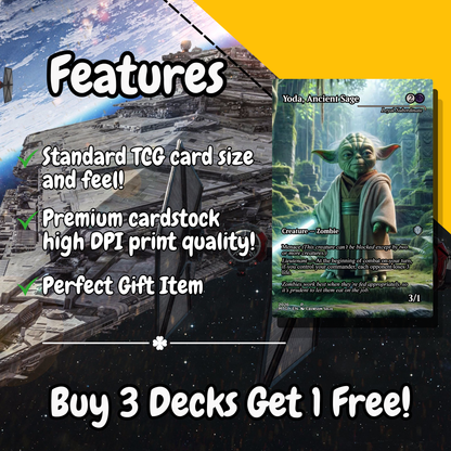 Star Wars MTG Proxy Commander Deck