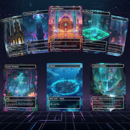Cyberpunk MTG Proxy Commander Deck