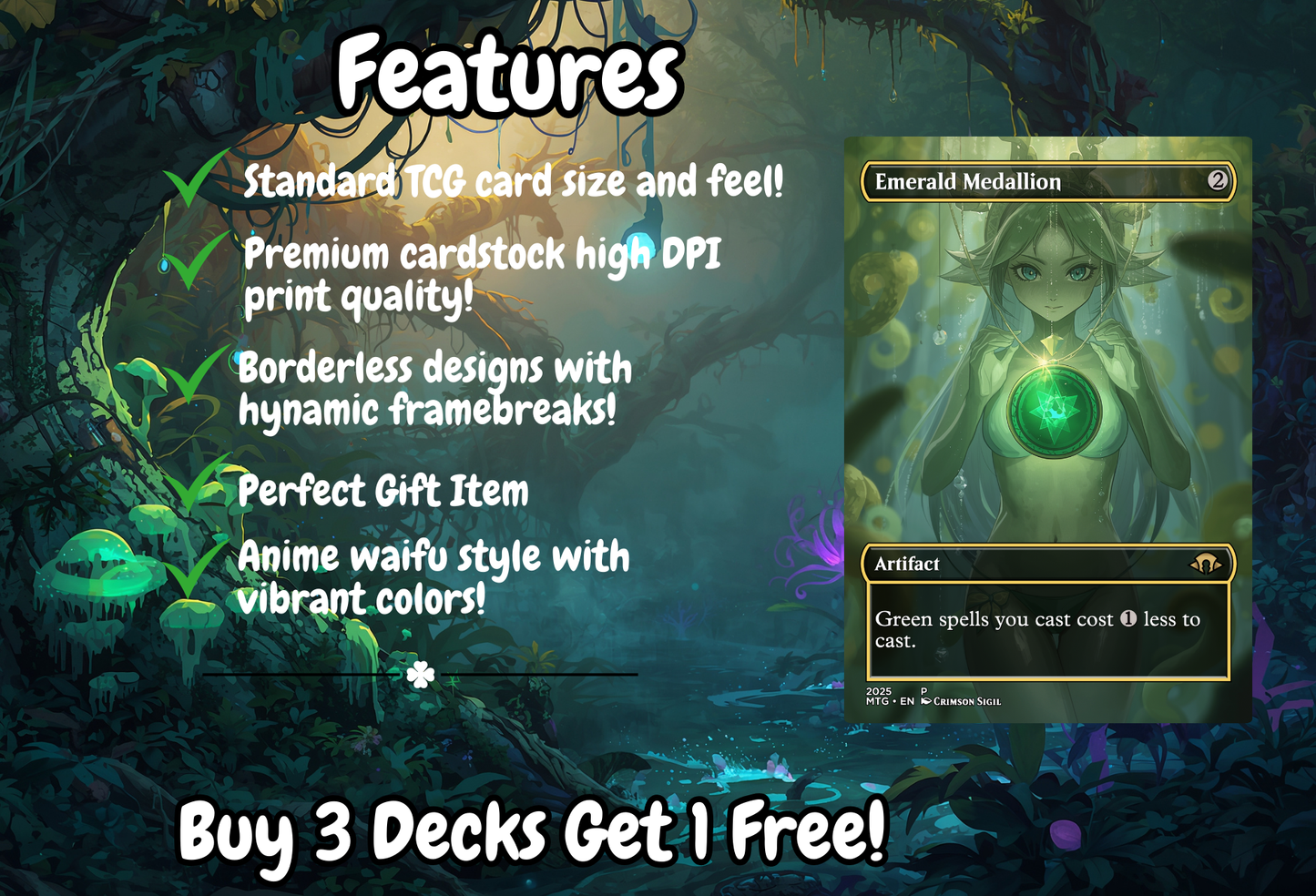 Slime Storm MTG Proxy Commander Deck