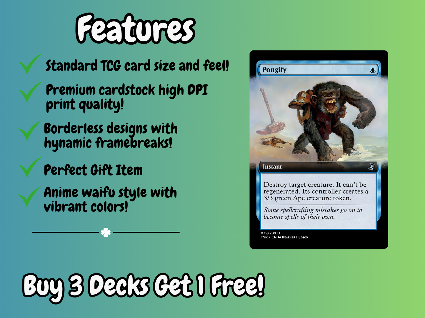 Twitch Control MTG Proxy Commander Deck