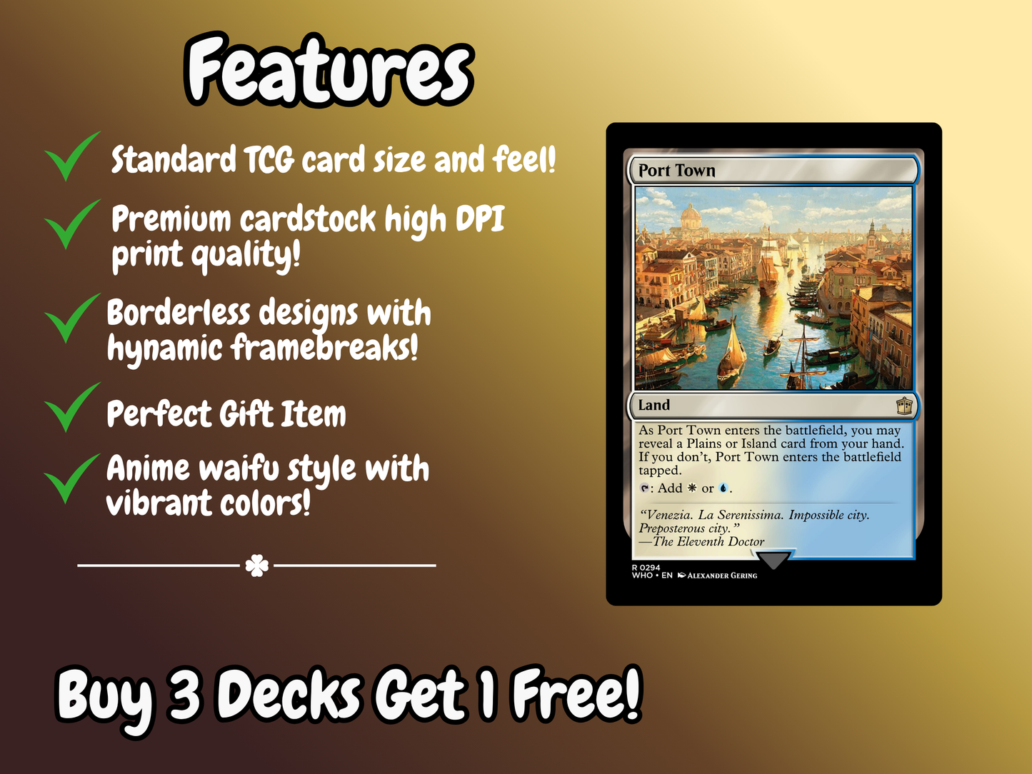 Riders of Rohan MTG Proxy Commander Deck
