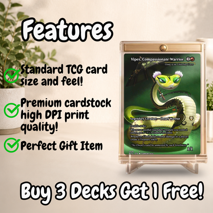 Kung Fu Panda MTG Proxy Commander Deck