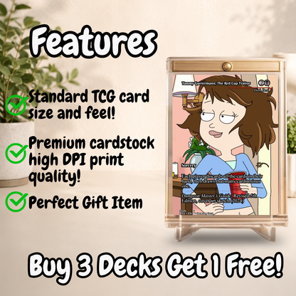 Rick and Morty MTG Proxy Commander Deck
