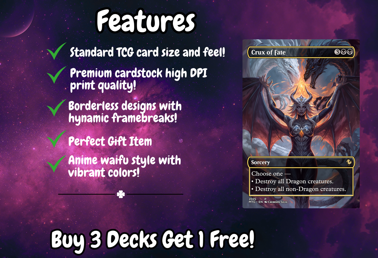Dragon Tribal MTG Proxy Commander Deck