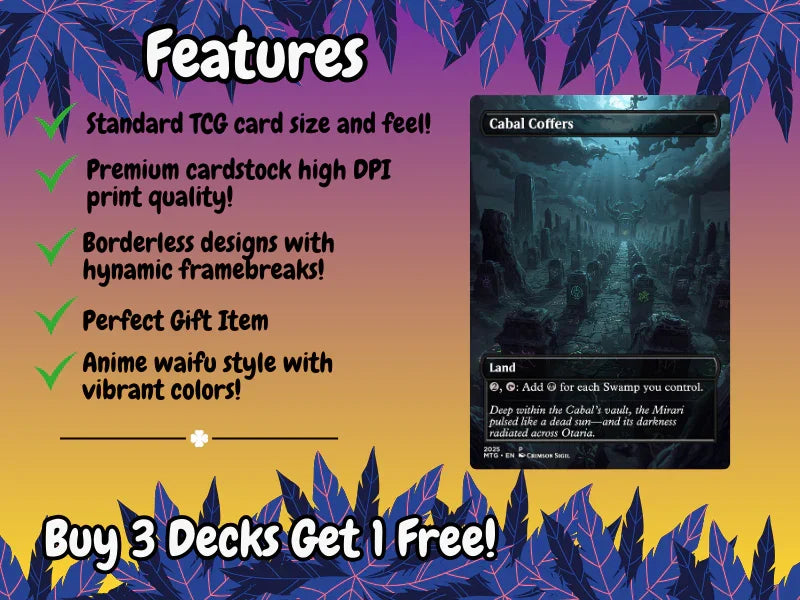 Sacrifice Combo MTG Proxy Commander Deck