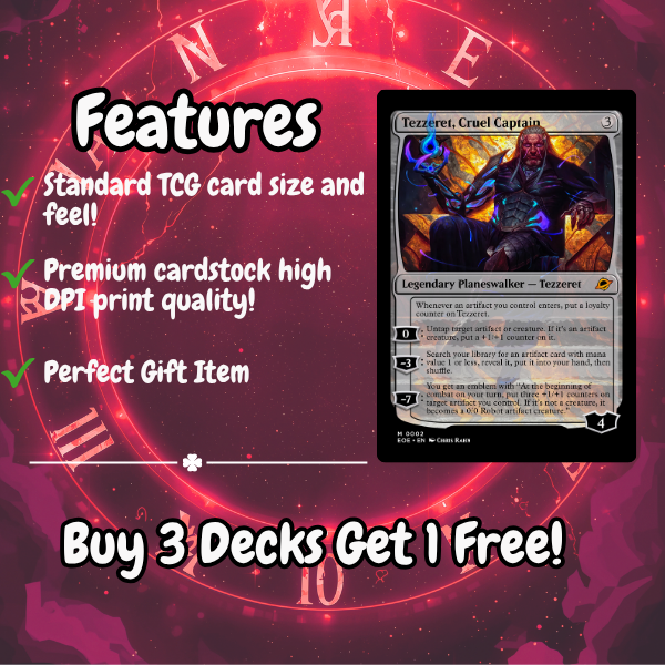 Crimson Velocity Storm MTG Proxy Commander Deck