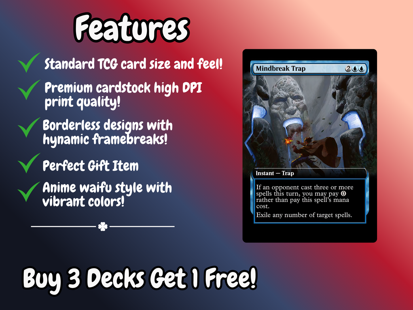 Power Scepter Engine MTG Proxy Commander Deck