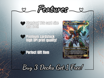 Gundam MTG Proxy Commander Deck