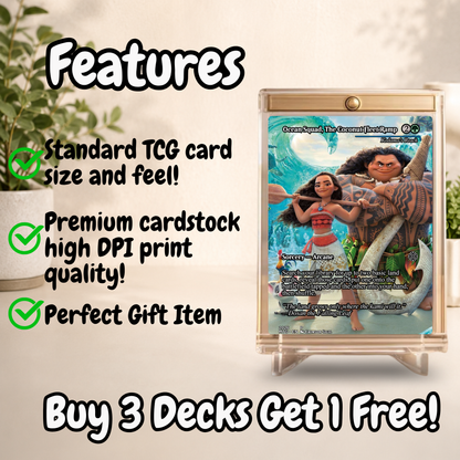Moana MTG Proxy Commander Deck