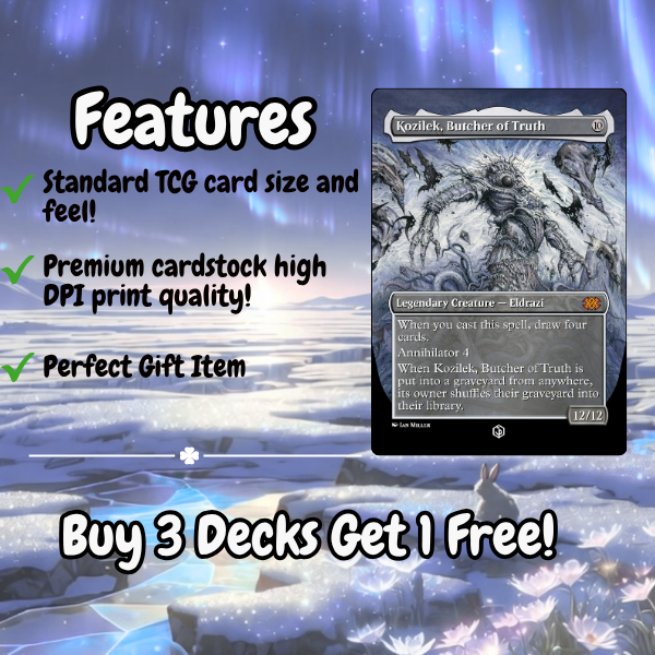 Void Devourer Ascension MTG Proxy Commander Deck