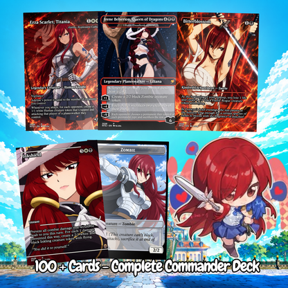 Fairy Tail MTG Proxy Commander Deck
