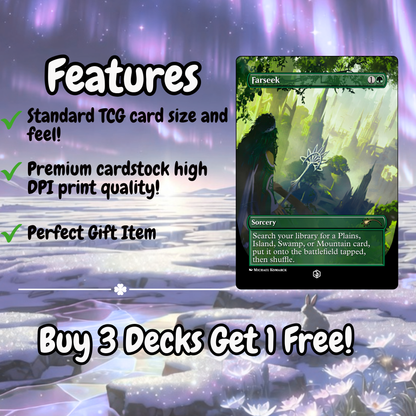 Twin Paws Alliance MTG Proxy Commander Deck